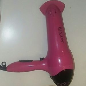 Pink Revlon hair dryer